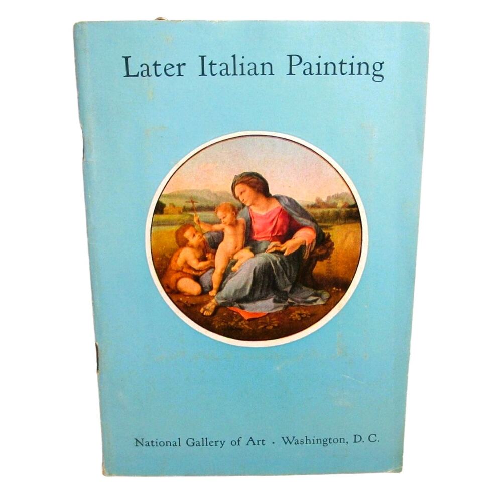 Later Italian Painting 1969 by Fern Shapely National Gallery of Art Booklet